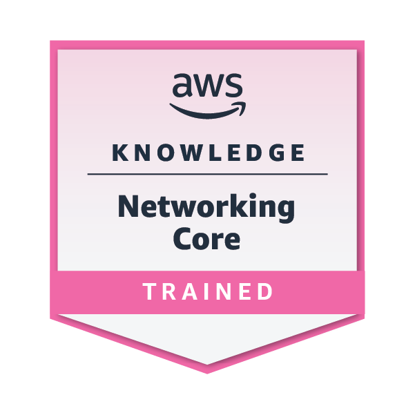AWS Knowledge: Networking Core Badge